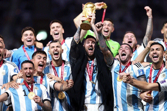 World Cup 2022: Argentina lần thứ 3 lên ngôi vô địch
