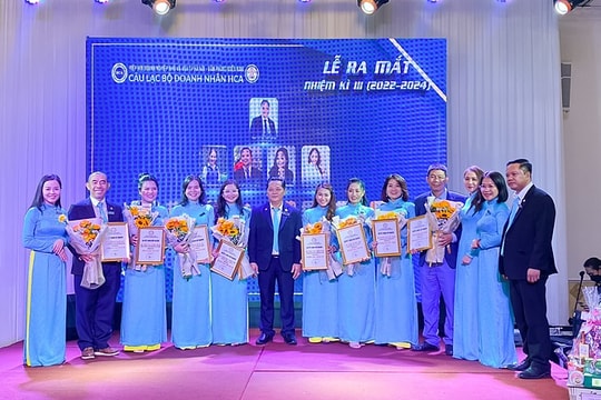 Câu lạc bộ Doanh nhân HCA ra mắt nhiệm kỳ mới