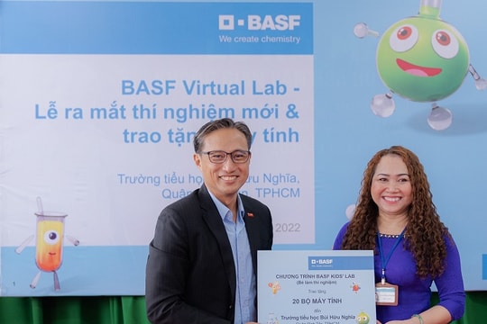 BASF Việt Nam giúp học sinh tìm hiểu về môi trường với hai thí nghiệm online mới
