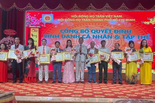 Hội đồng họ Trần TP.HCM: Phấn đấu thành lập thêm các cấp quận, huyện trong năm 2023