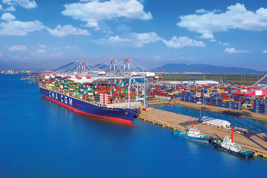 Năm 2022: Hơn 730 triệu tấn hàng hóa qua cảng biển Việt Nam
