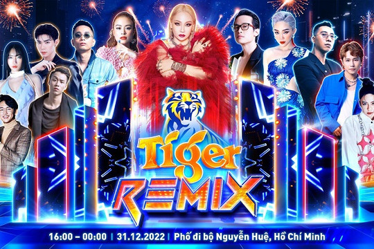 Nữ ca sĩ Hàn Quốc CL trình diễn tại Tiger Remix 2023