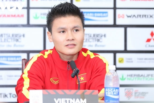 AFF Cup 2022: Quang Hải sẵn sàng ghi bàn vào lưới Myanmar