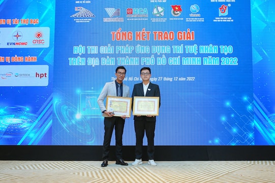 Viện CMC ATI đạt top 1 hội thi "Giải pháp ứng dụng trí tuệ nhân tạo"