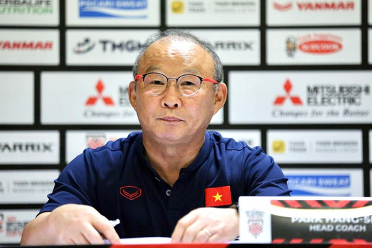 AFF Cup 2022: Thầy Park xin lỗi sau trận hòa Thái Lan