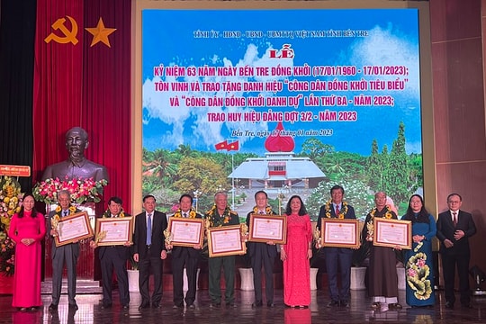 Bến Tre: Kỷ niệm 63 năm ngày Bến Tre Đồng Khởi