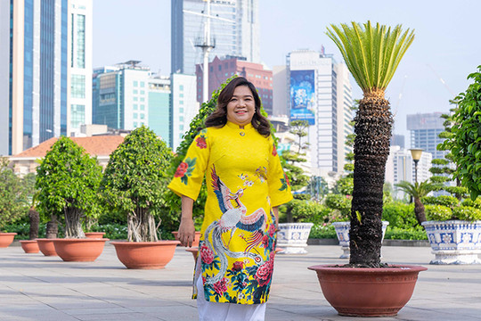 Bà Lâm Thúy Ái - Chủ tịch HĐTV Công ty Sản xuất - Thương mại Mebipha: "Đi cùng đồng đội sẽ đi xa hơn, phát triển bền vững hơn"
