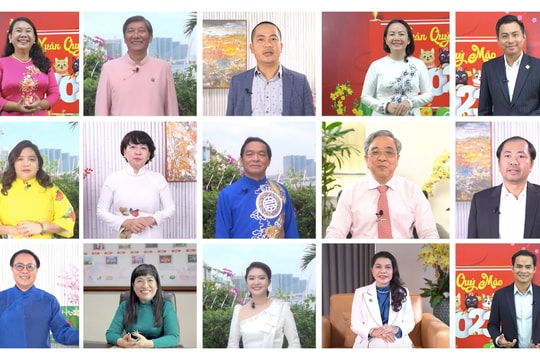 Doanh Nhân Sài Gòn chúc Tết cộng đồng doanh nghiệp