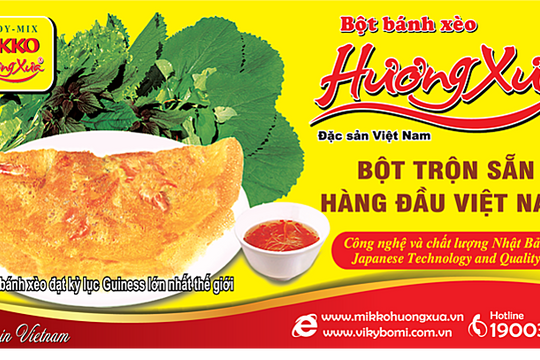 Bột Mikko - Hương Xưa có mặt ở hơn 30 nước trên thế giới