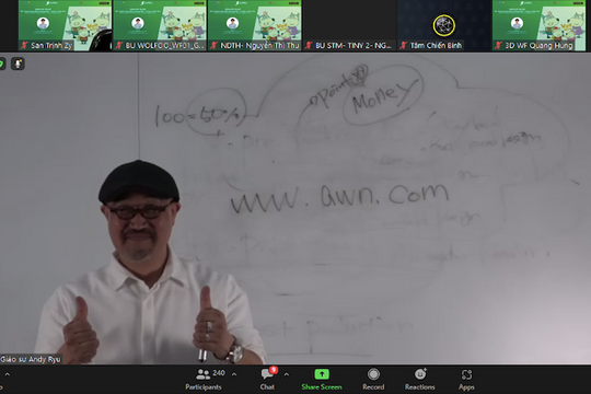 Giáo sư Andy Ryu: “Làm hoạt hình không chỉ có vẽ đẹp là đủ”