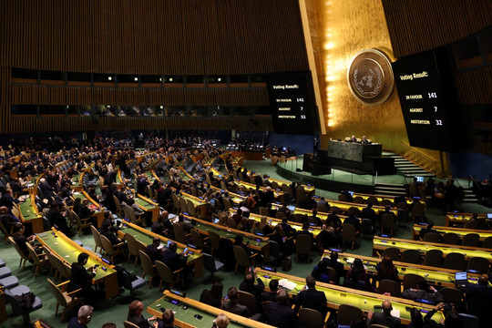 Liên Hiệp Quốc kêu gọi Nga rút quân khỏi Ukraine