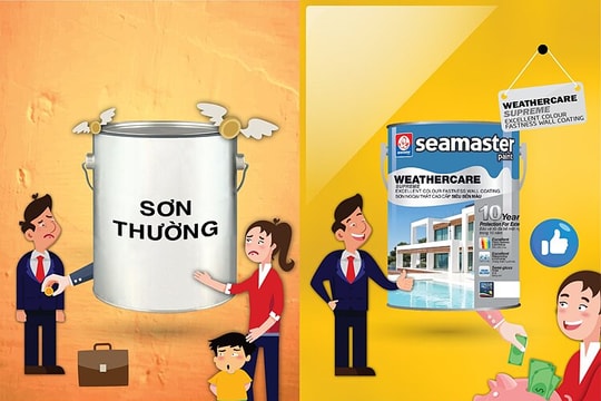 Sơn Seamaster - Ưu điểm vượt trội, bền vững cùng thời gian