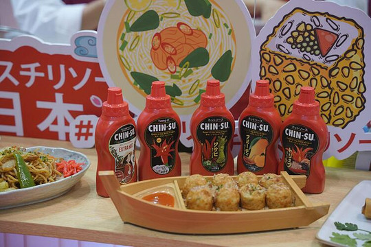 Tương ớt Chin-su gây ấn tượng mạnh tại Nhật Bản, ra mắt tận 5 hương vị mới