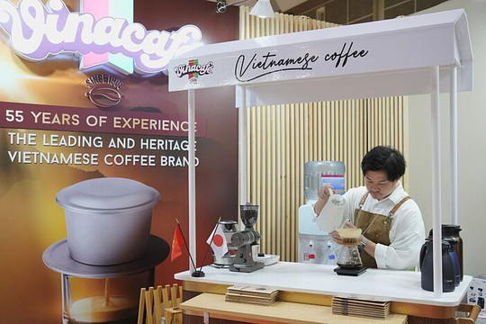 Vinacafé “tỏa sáng” tại Nhật Bản, nâng tầm thương hiệu cà phê Việt