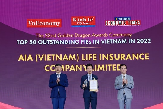 AIA nhận giải thưởng “Doanh nghiệp chuyển đổi số xuất sắc” AIA nhận giải thưởng “Doanh nghiệp chuyển đổi số xuất sắc”