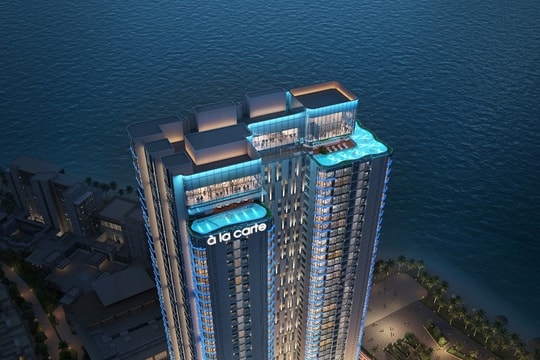 Tòa tháp khách sạn cao nhất Hạ Long: À La Carte Halong Bay sắp vận hành
