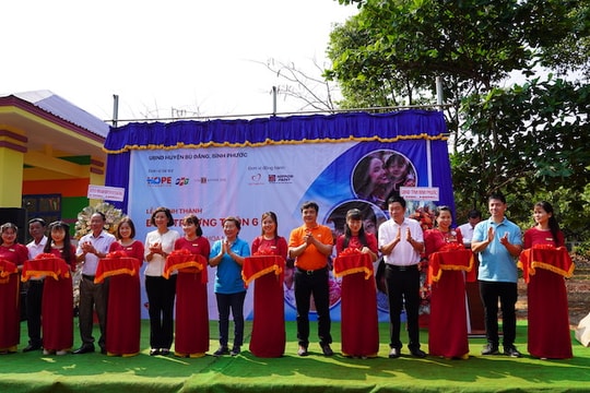 Tập đoàn FPT, Quỹ Hy Vọng khánh thành trường học cho trẻ em dân tộc thiểu số