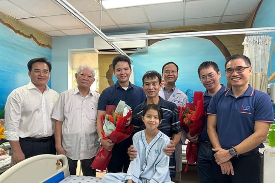 Bệnh nhi bệnh tim bẩm sinh thứ 10.000 đã được phẫu thuật thành công