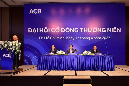 ACB bầu HĐQT nhiệm kỳ mới, đặt mục tiêu lợi nhuận tăng trưởng 17%