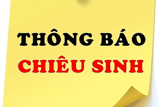 Thông báo chiêu sinh Thông báo chiêu sinh