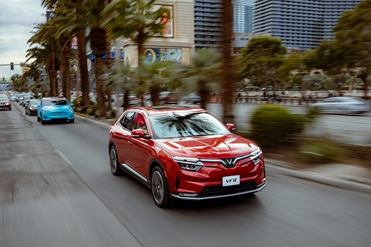 California: Chủ xe VinFast VF 8 sẽ được nhận thêm khoản ưu đãi thuế