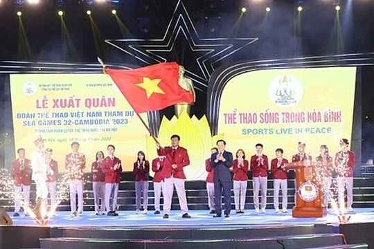 SEA Games 32: Đoàn thể thao Việt Nam quyết tâm đạt kết quả tốt nhất