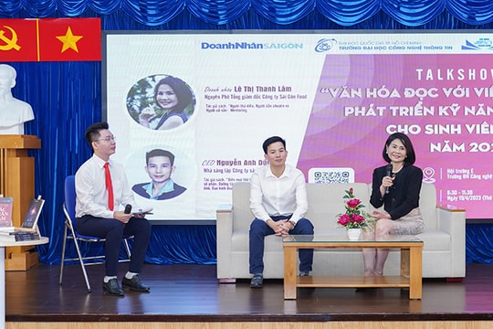 Đại học Công nghệ Thông tin tổ chức talkshow phát triển văn hóa đọc cho sinh viên