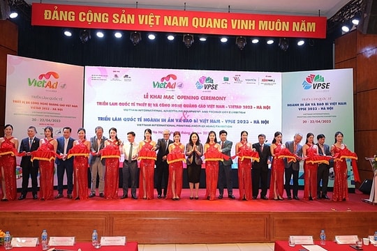Khai mạc triển lãm VPSE 2023 và VIETAD 2023 Khai mạc triển lãm VPSE 2023 và VIETAD 2023