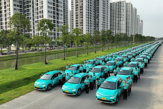 600 xe taxi xanh sẽ chính thức hoạt động tại TP.HCM vào lễ 30/4