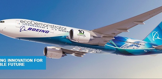 Boeing 777 ecoDemonstrator thử nghiệm 19 công nghệ mới
