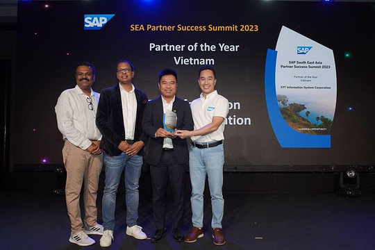 FPT IS giành 3 giải thưởng danh giá từ SAP