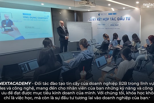 NextAcademy: Học viện chuyển đổi số, đối tác đào tạo tin cậy cho doanh nghiệp B2B