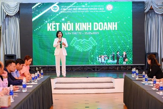 CLB Doanh nhân C&D: gắn kết kinh doanh và sẻ chia trách nhiệm
