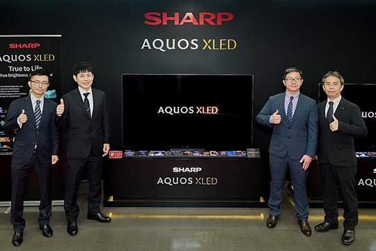 Sharp ra mắt TV AQUOS XLED 4K tại châu Á, châu Phi và Trung Đông