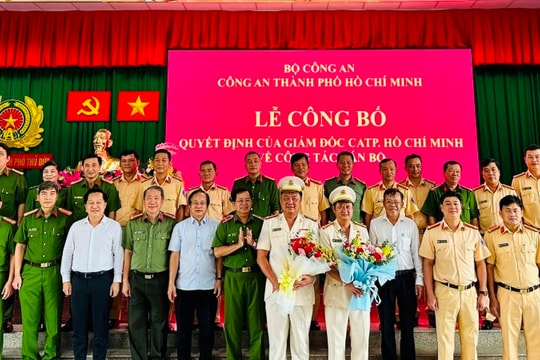 Thượng tá Nguyễn Đình Dương giữ chức Trưởng Công an thành phố Thủ Đức