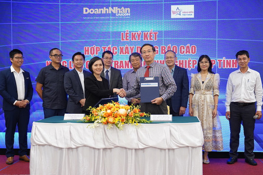 Viện VNI và Tạp chí Doanh Nhân Sài Gòn hợp tác xây dựng báo cáo năng lực cạnh tranh doanh nghiệp cấp tỉnh