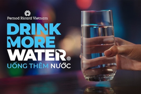 Pernod Ricard khởi động chiến dịch Drink More Water tại Việt Nam