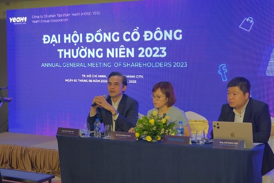 Lợi nhuận sau thuế của Yeah1 năm 2023 dự kiến đạt 30 tỷ đồng Lợi nhuận sau thuế của Yeah1 năm 2023 dự kiến đạt 30 tỷ đồng