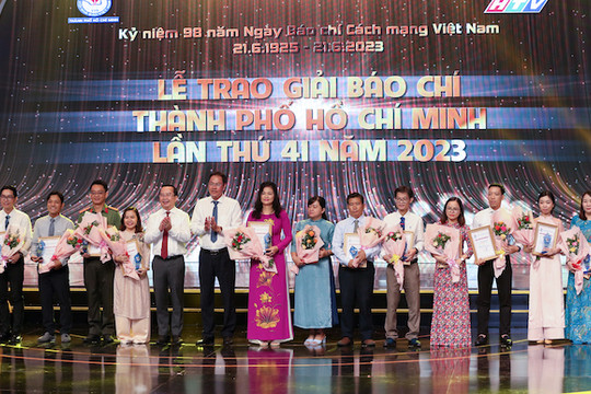 Tạp chí Doanh Nhân Sài Gòn đoạt Giải Báo chí TP.HCM lần 41