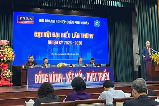 Ông Lê Văn Minh tái đắc cử Chủ tịch Hội Doanh nghiệp quận Phú Nhuận Ông Lê Văn Minh tái đắc cử Chủ tịch Hội Doanh nghiệp quận Phú Nhuận