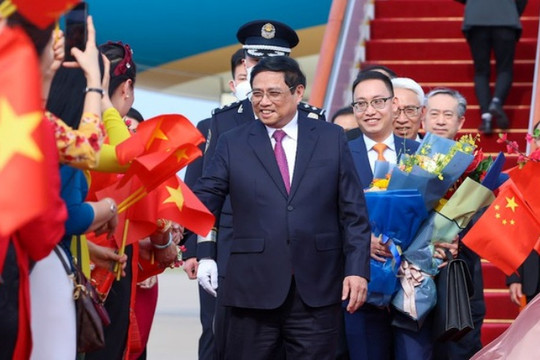 Thủ tướng Phạm Minh Chính thăm chính thức Trung Quốc