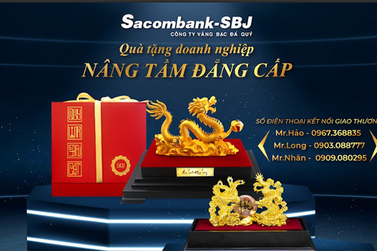Sacombank- SBJ: Thương hiệu vàng, đẳng cấp vàng