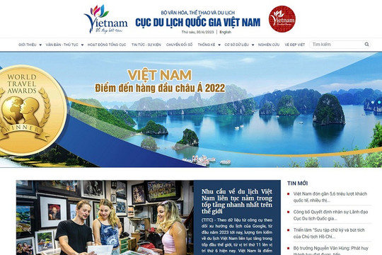 Tổng cục Du lịch đổi tên thành Cục Du lịch Quốc gia Việt Nam