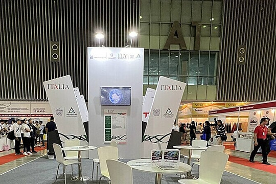 Tham quan và kết nối giao thương cùng doanh nghiệp Ý tại triển lãm da và giày