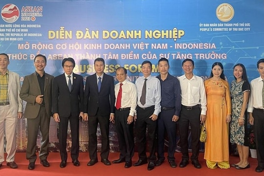 Diễn đàn thúc đẩy doanh nghiệp Việt Nam - Indonesia đầu tư, kinh doanh