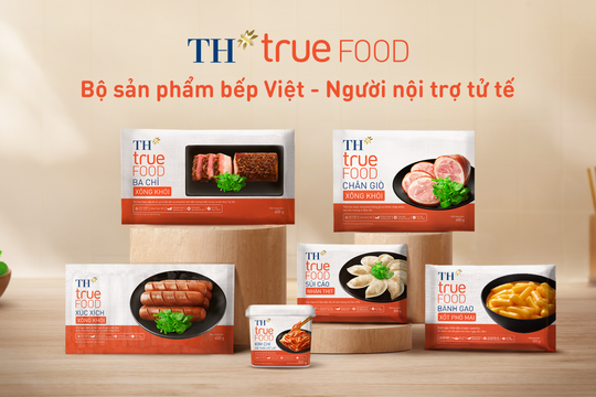 Tập đoàn TH ra mắt bộ sản phẩm bếp Việt TH true FOOD