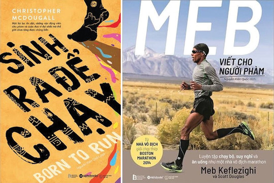 Sách viết về môn chạy bộ thu hút bạn đọc