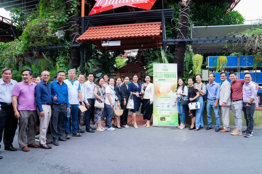 Lần đầu tiên, CLB Doanh nhân Tiền Giang tại TP.HCM ra mắt Cà phê Doanh nhân