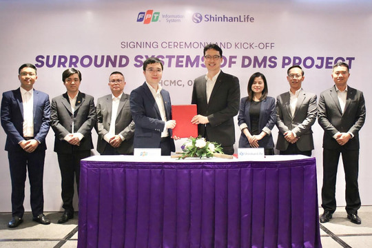 FPT IS triển khai hệ sinh thái số phục vụ kinh doanh cho Shinhan Life Việt Nam