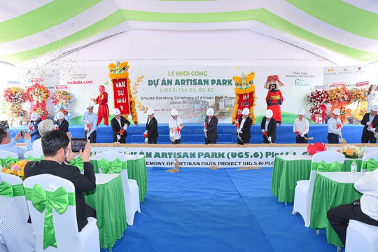 Gamuda Land Việt Nam khởi công xây dựng thương phố Artisan Park tại Bình Dương